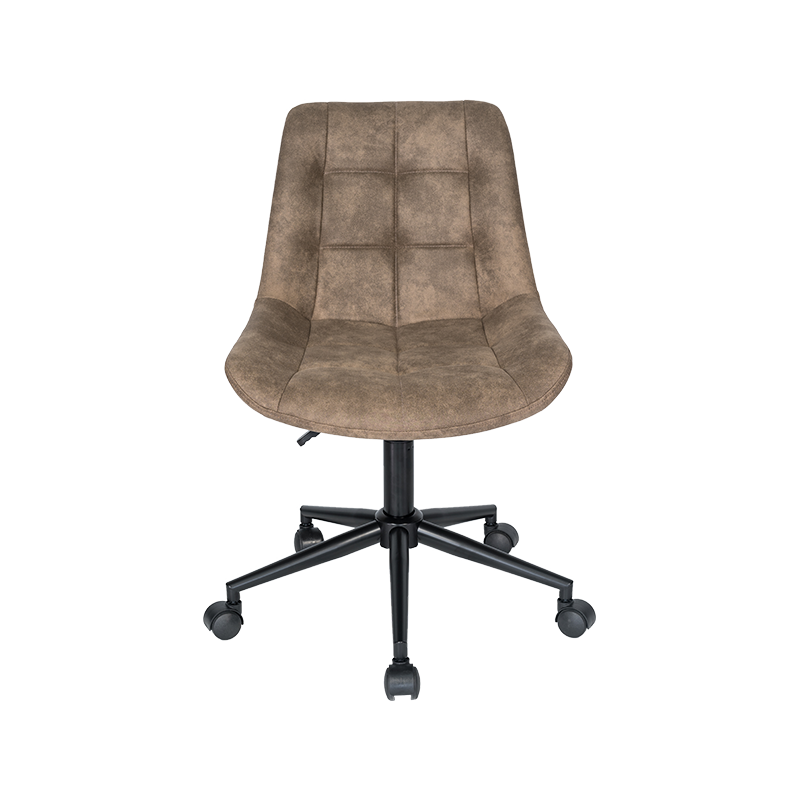 Rotation à 360 degrés Brown Lift and Swivel Task Chair Lounge Lounge