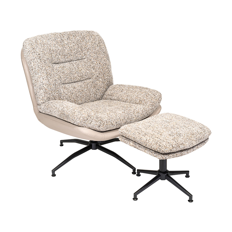 Nouveau style chaise accent pivotant à 360 degrés à 360 degré