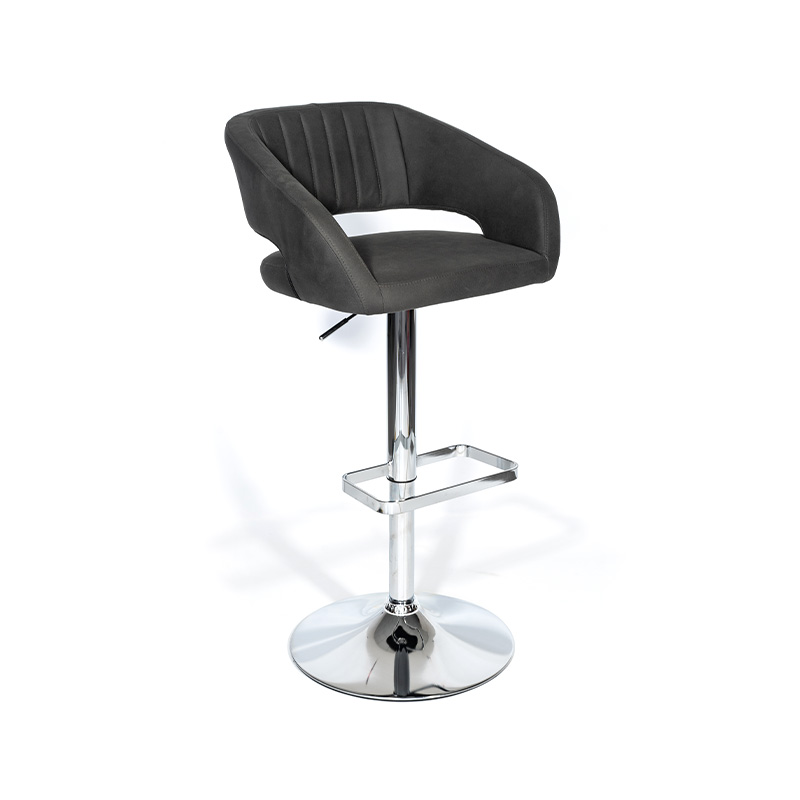 PU moderne tabouret de hauteur et de barre pivotante